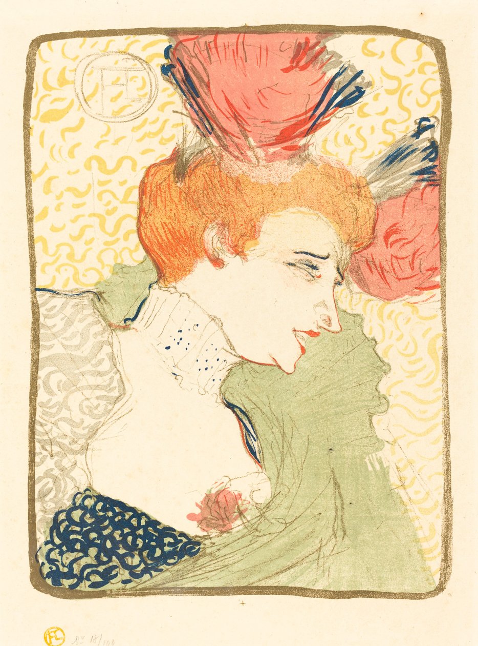Busto de la Srta. Marcelle Lender de Henri de Toulouse Lautrec