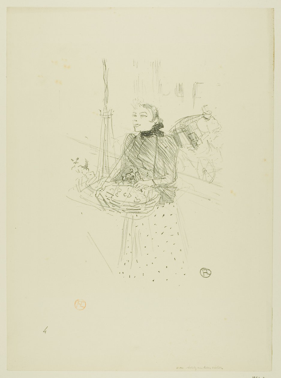 Compra mis bonitas violetas, de Mélodies de Désiré Dihau de Henri de Toulouse Lautrec