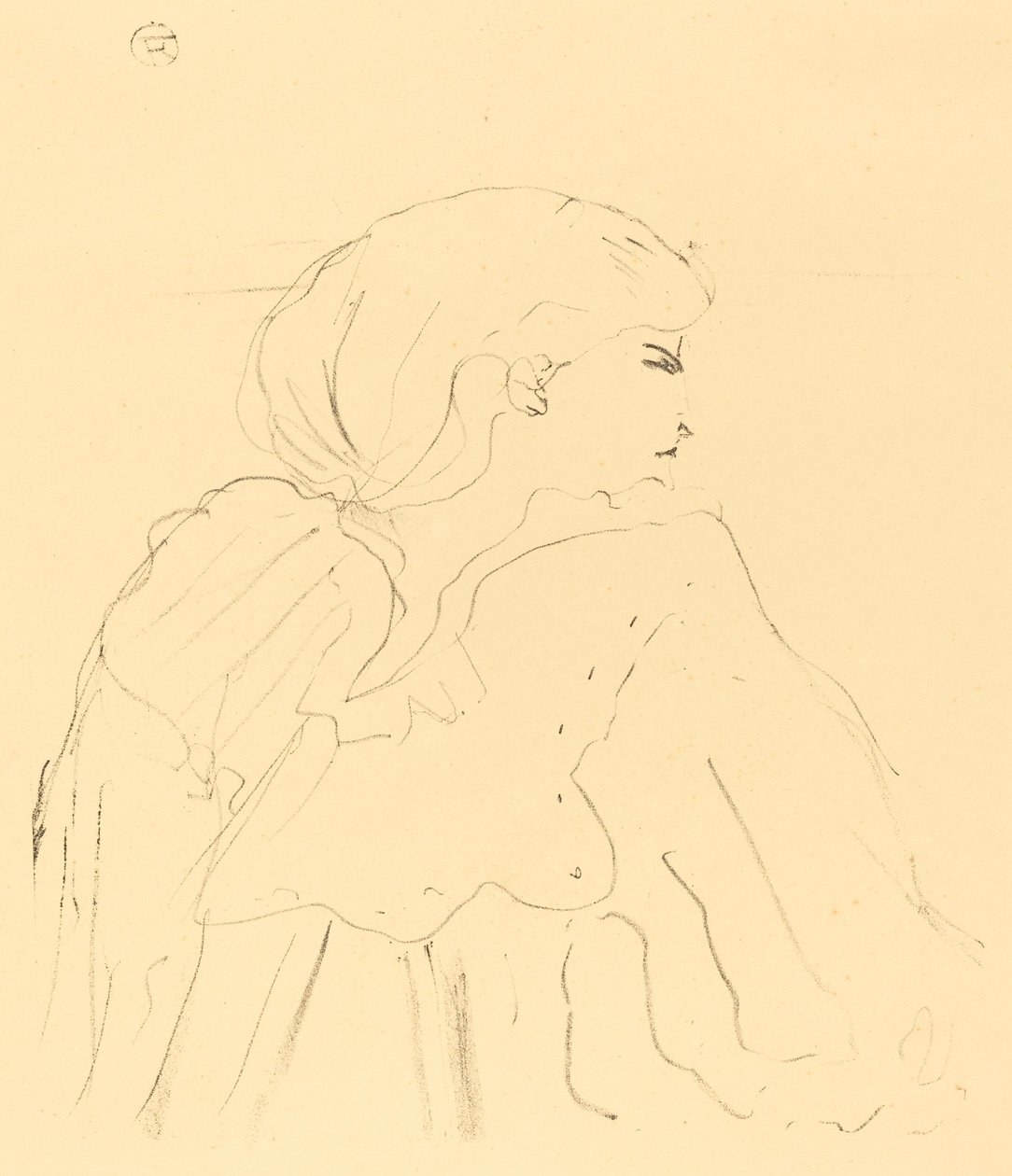 Cassive, 1896 de Henri de Toulouse Lautrec