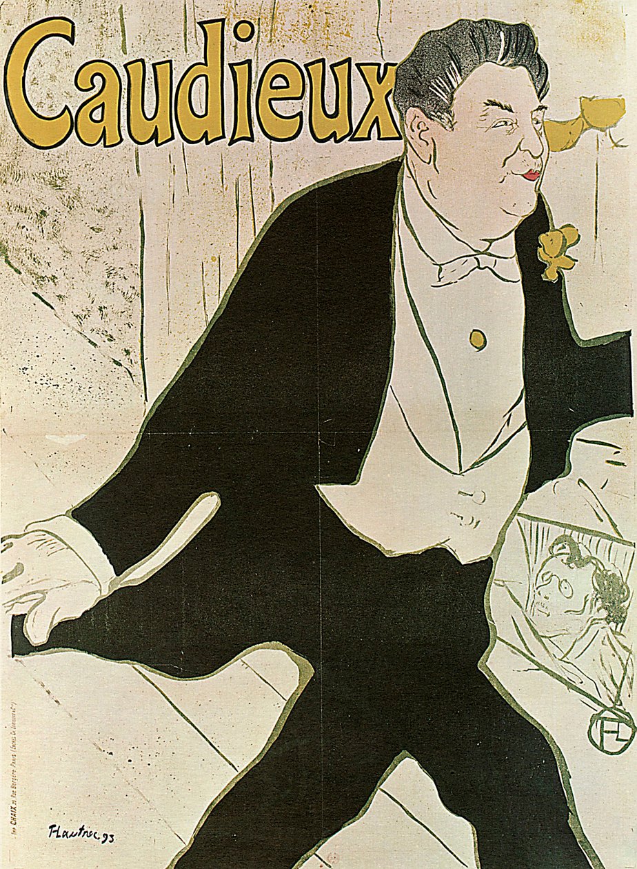 Caudieux, 1893 de Henri de Toulouse Lautrec