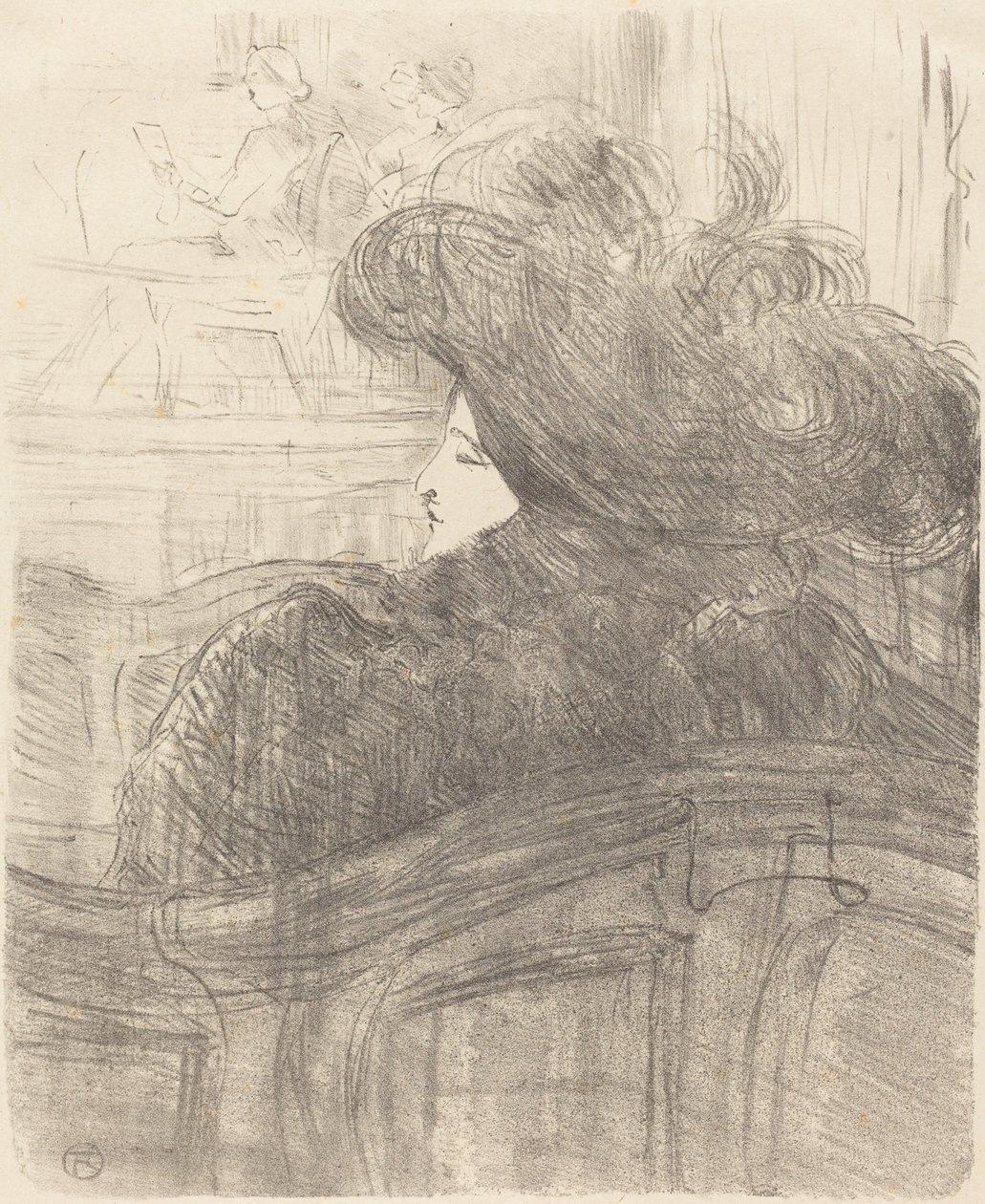 Cléo de Mérode de Henri de Toulouse Lautrec