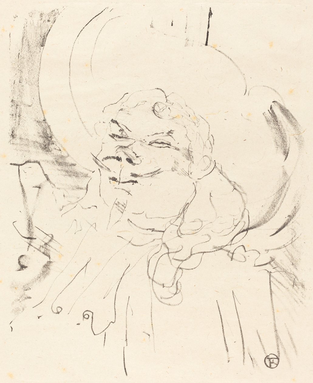 Coquelin el Mayor de Henri de Toulouse Lautrec