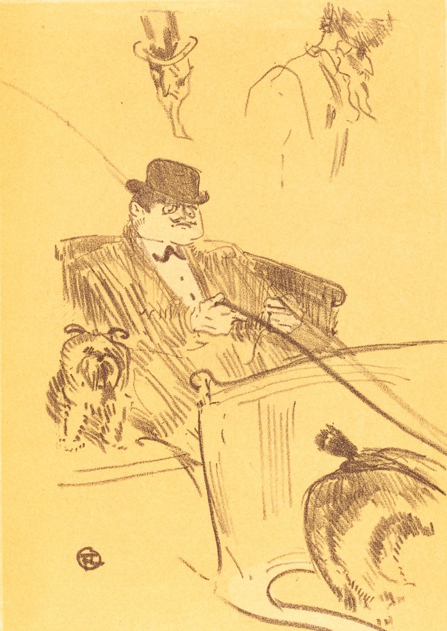 Portada para La tribu de Isodore de Henri de Toulouse Lautrec