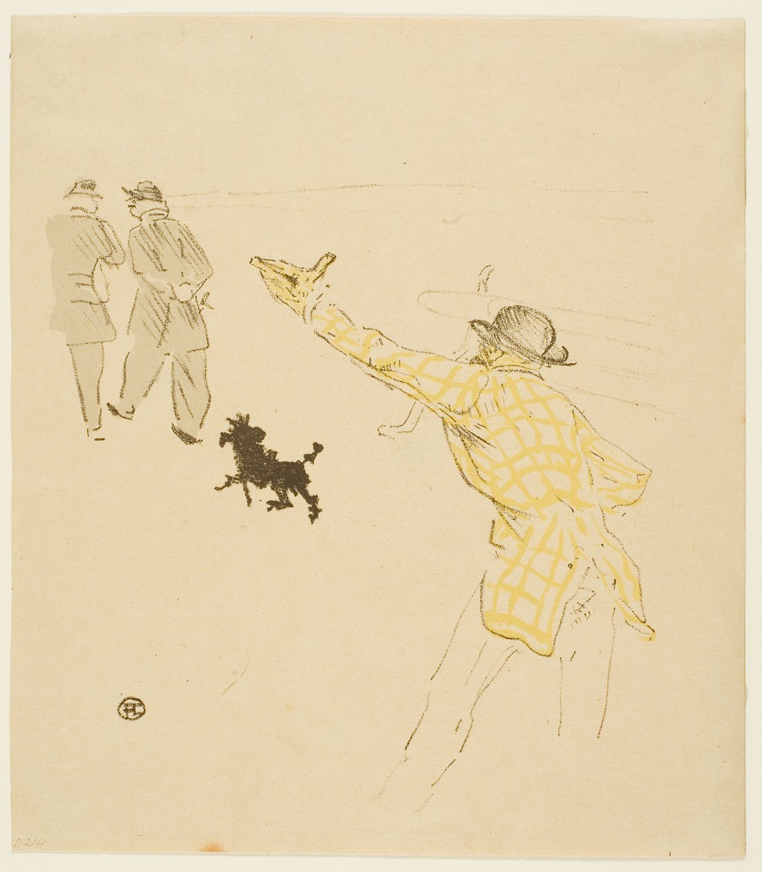 Portada de Le Fardeau de la Liberté de Henri de Toulouse Lautrec