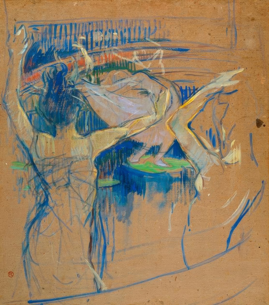 El ballet Papá Crisantemo de Henri de Toulouse Lautrec