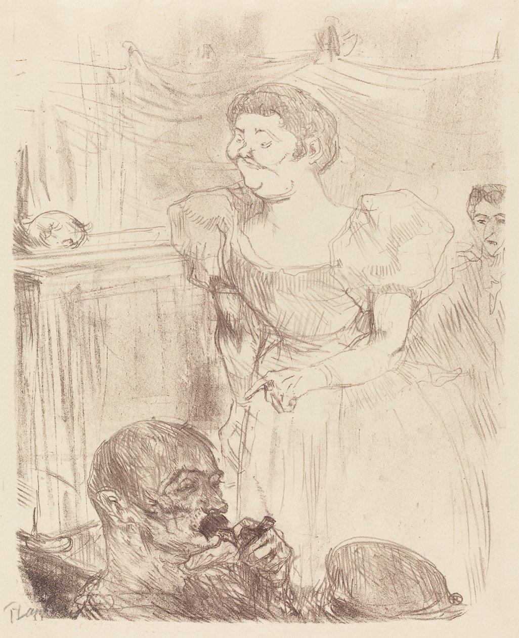 Ingleses en el Café-Concierto de Henri de Toulouse Lautrec