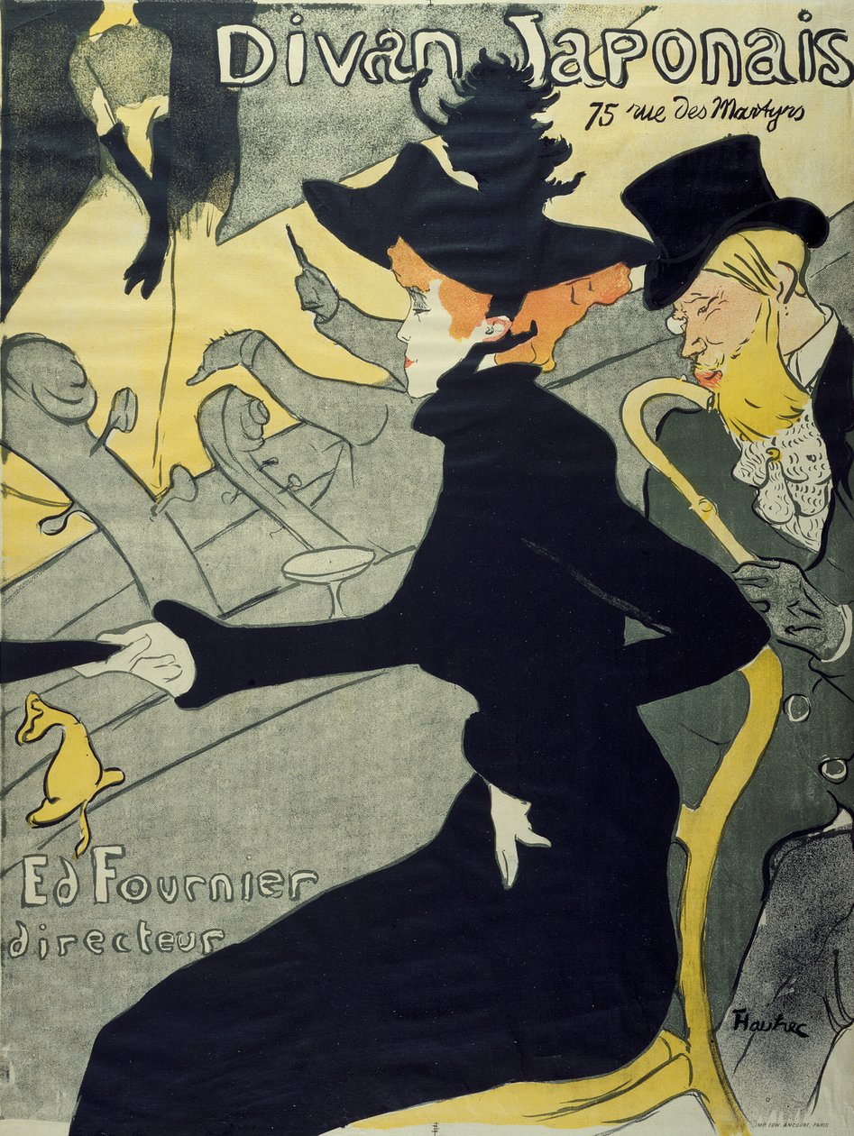 Divan Japonais de Henri de Toulouse Lautrec