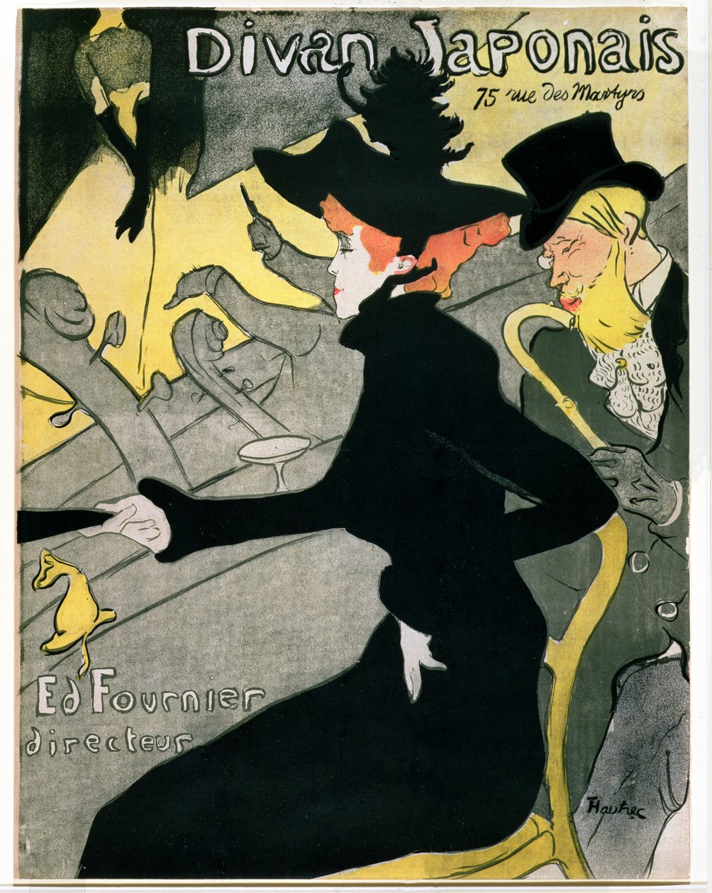 Divan Japonais, 1893 de Henri de Toulouse Lautrec