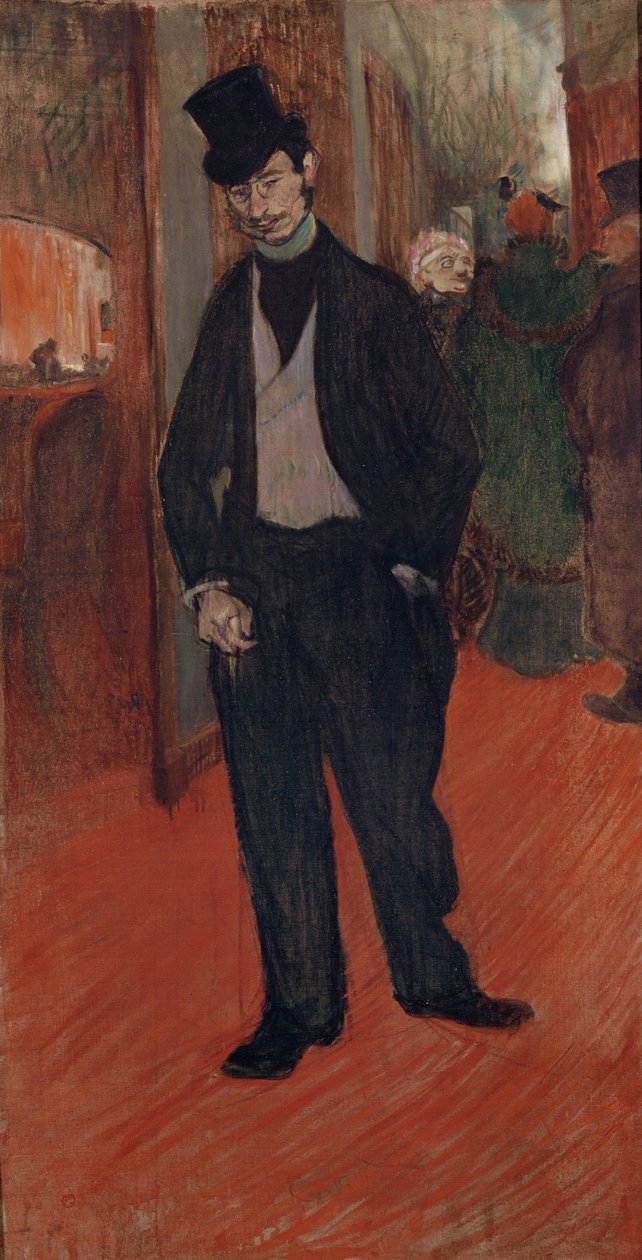Doctor Gabriel Tapié de Céleyran en una Sala de Teatro, 1894 de Henri de Toulouse Lautrec
