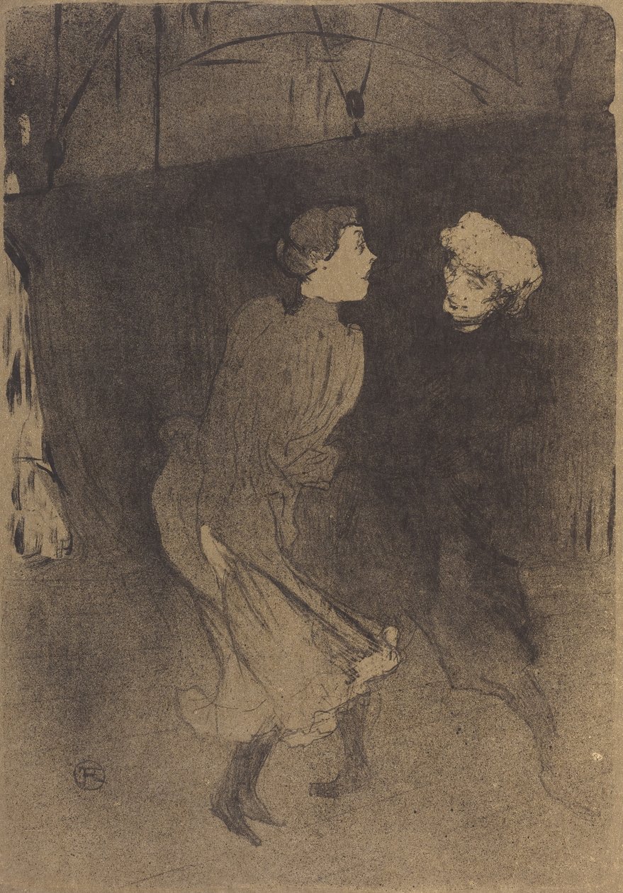 Ensayo general en el Folies-Bergère de Henri de Toulouse Lautrec