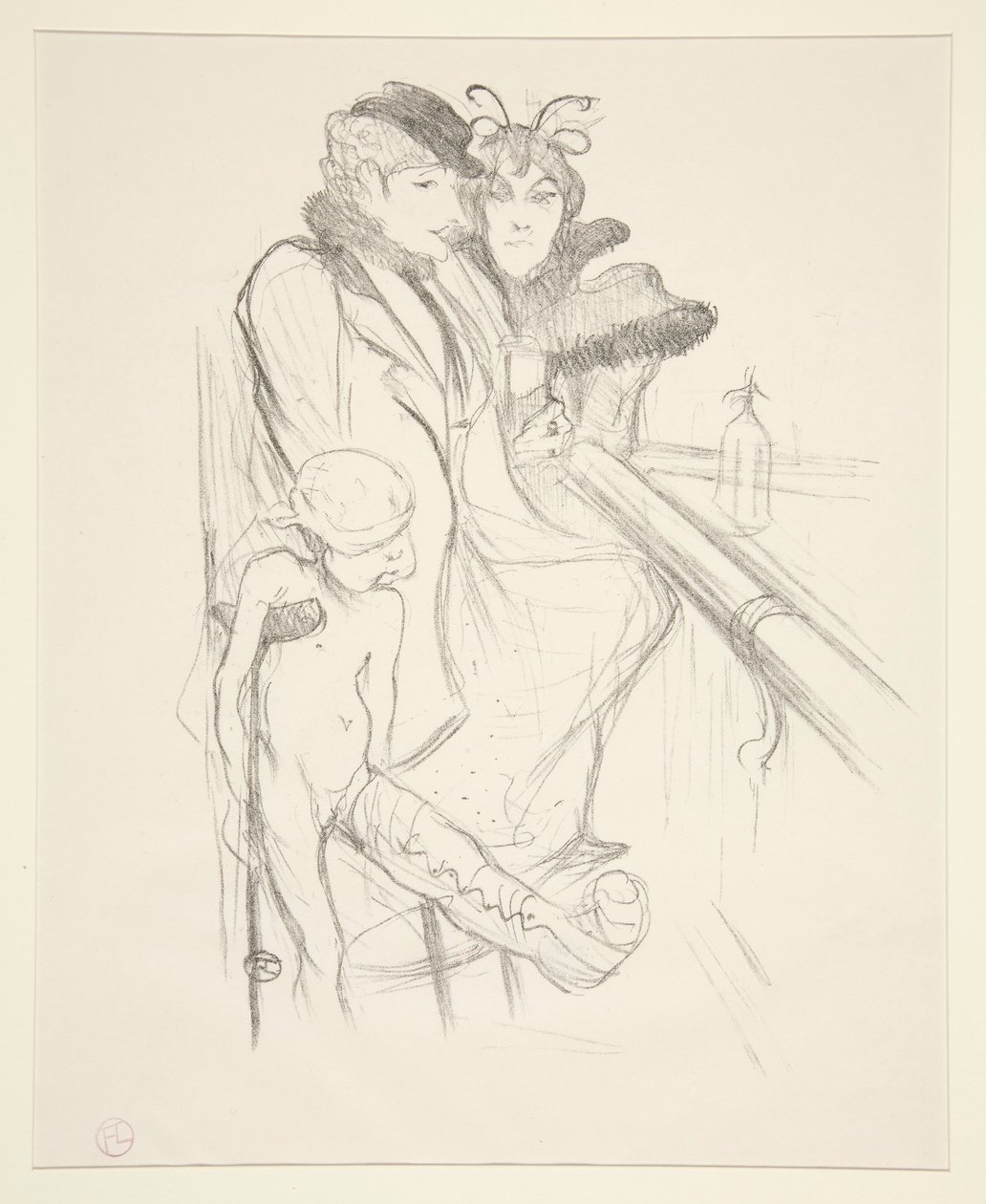 Eros vanne (Eros vencida) de Henri de Toulouse Lautrec
