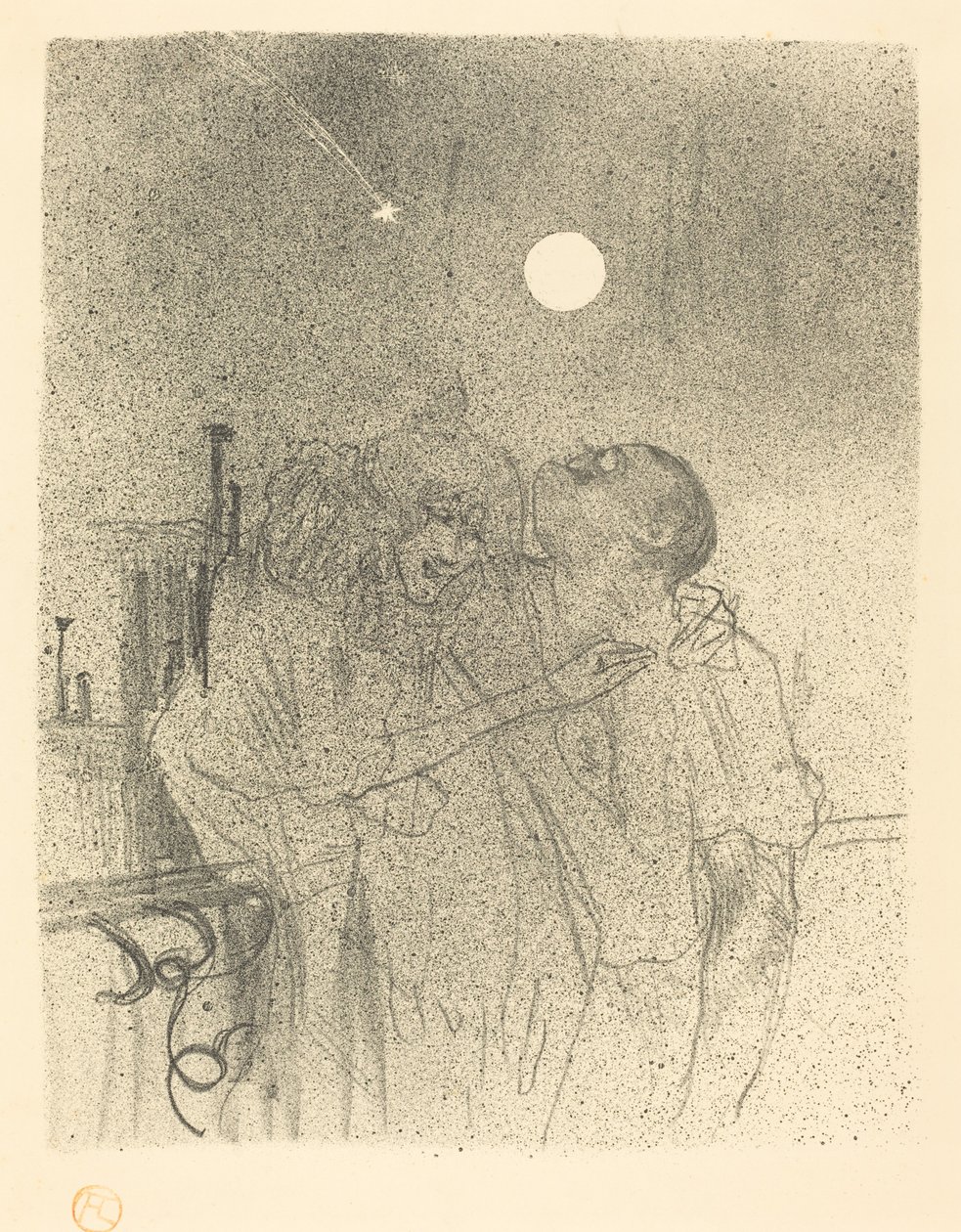 Etoiles filantes, 1895 de Henri de Toulouse Lautrec