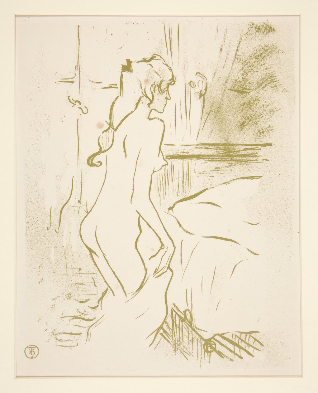Etude de femme (Estudio de una mujer) de Henri de Toulouse Lautrec