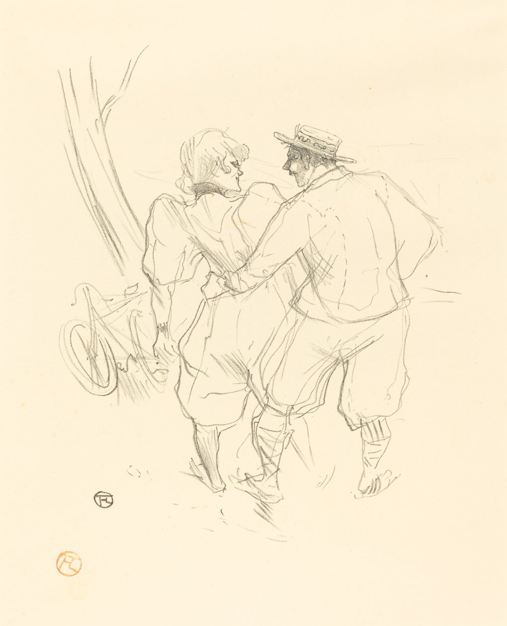 Floréal, 1895 de Henri de Toulouse Lautrec