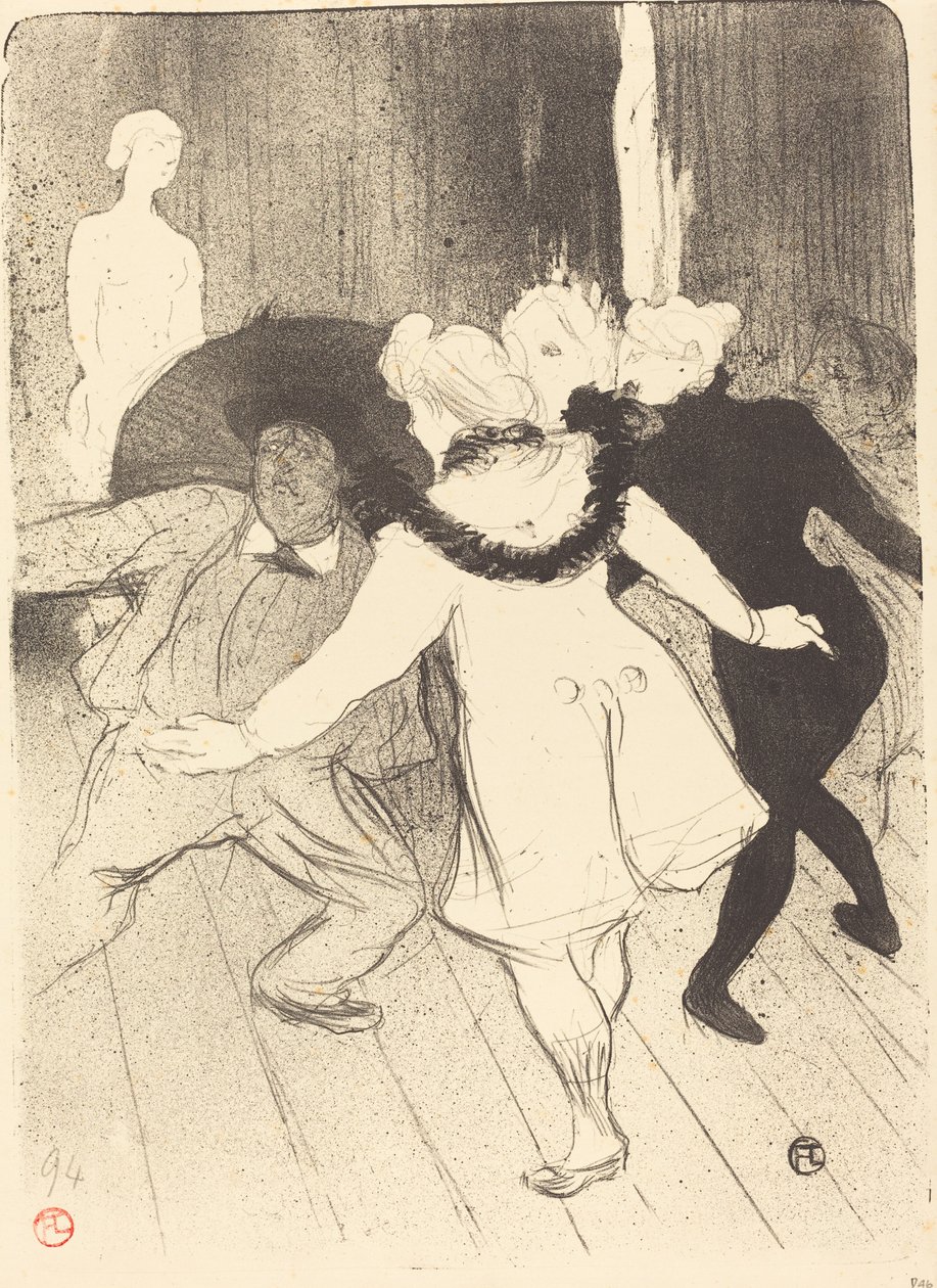 Folies-Bergère: Los censores de M. Prudhomme de Henri de Toulouse Lautrec