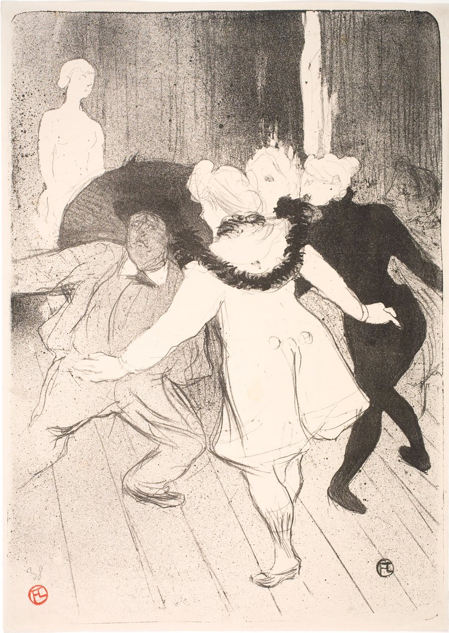Folies Bergère. Las pudores de Monsieur Prudhomme de Henri de Toulouse Lautrec
