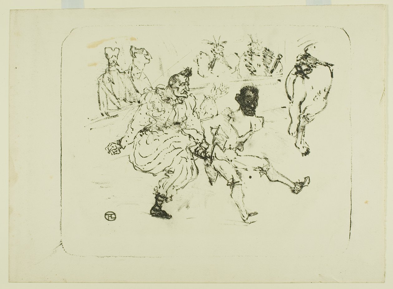 Footit y Chocolat de Henri de Toulouse Lautrec
