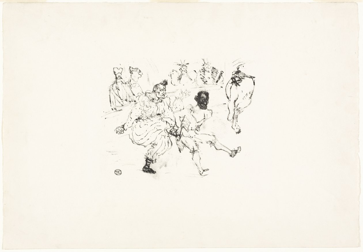 Footit y Chocolat de Henri de Toulouse Lautrec