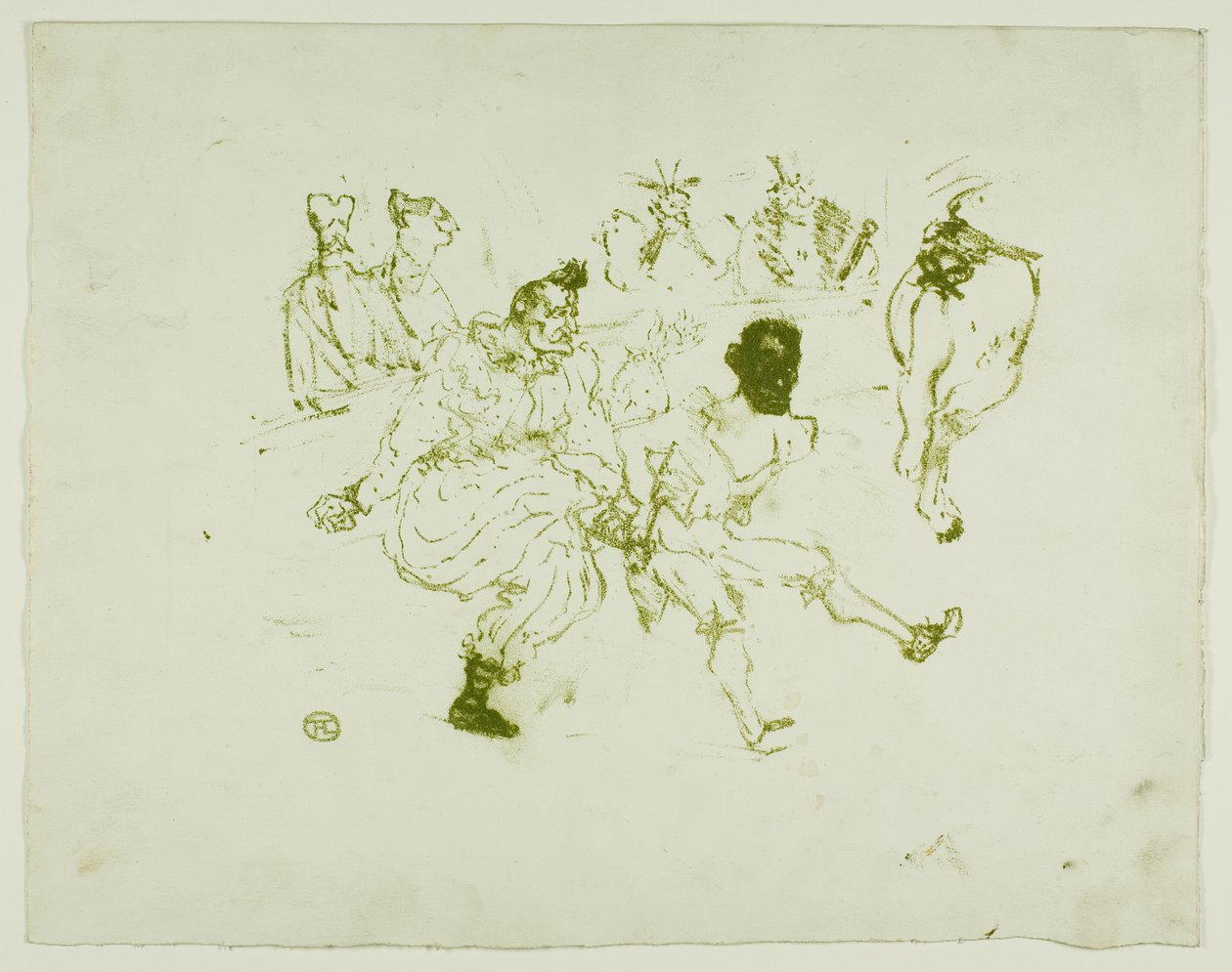 Footit y chocolate de Henri de Toulouse Lautrec