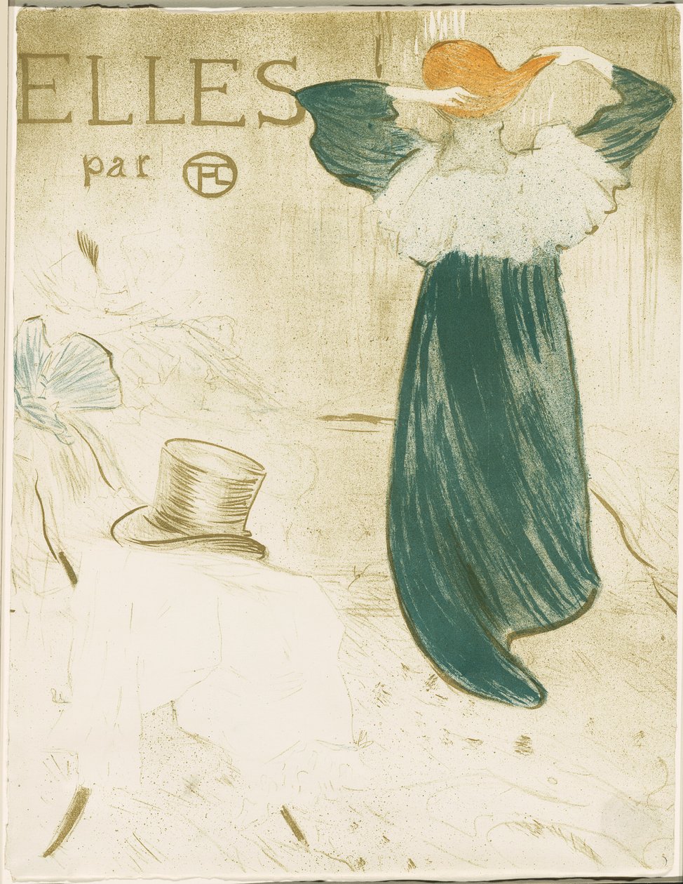 Portada, de Elles de Henri de Toulouse Lautrec