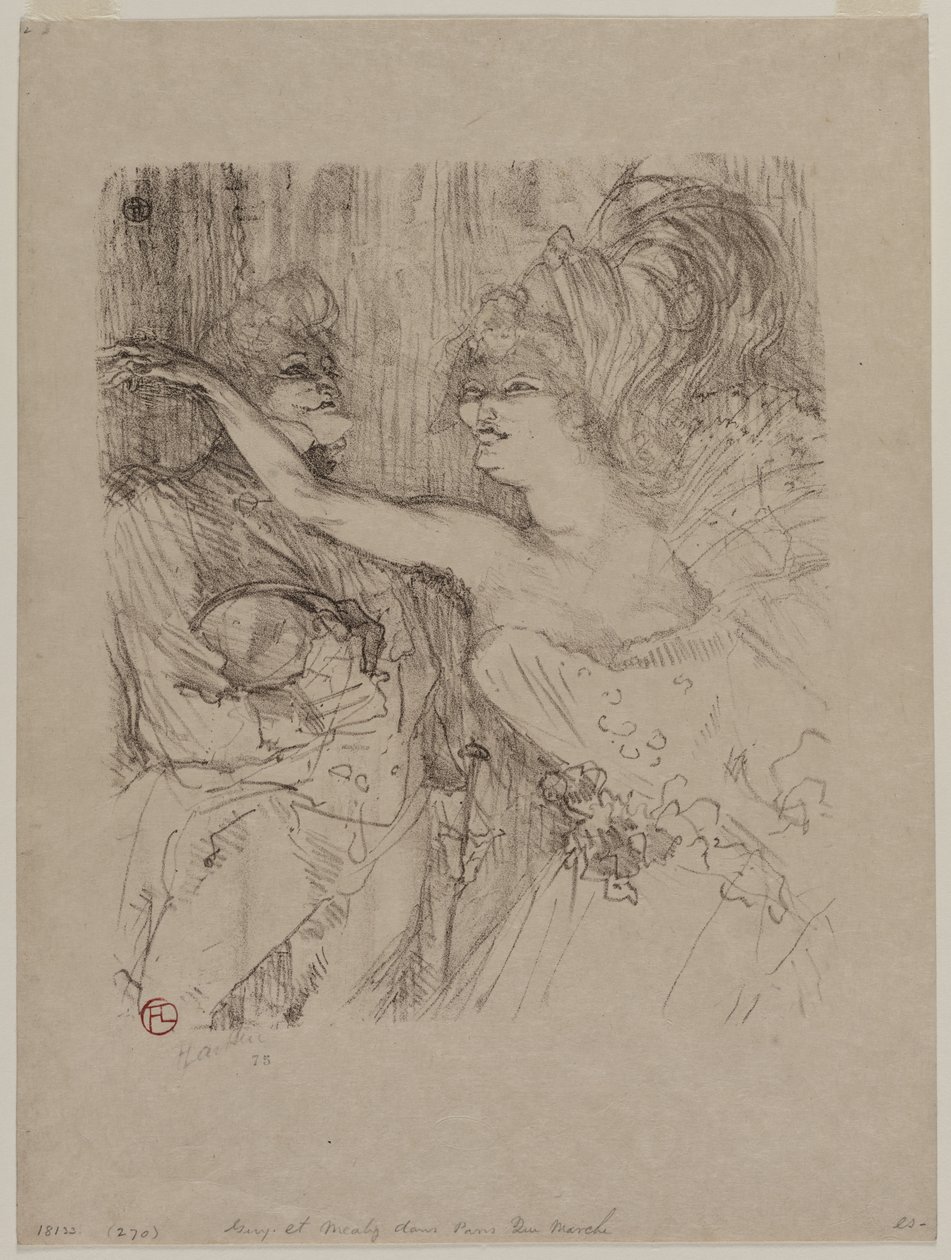 Guy y Mealy, en Paris qui Marche, 1898 de Henri de Toulouse Lautrec