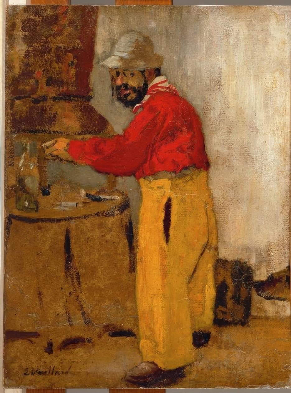 Henri de Toulouse-Lautrec, en Villeneuve sur Yonne, en casa de los Natansons de Henri de Toulouse Lautrec