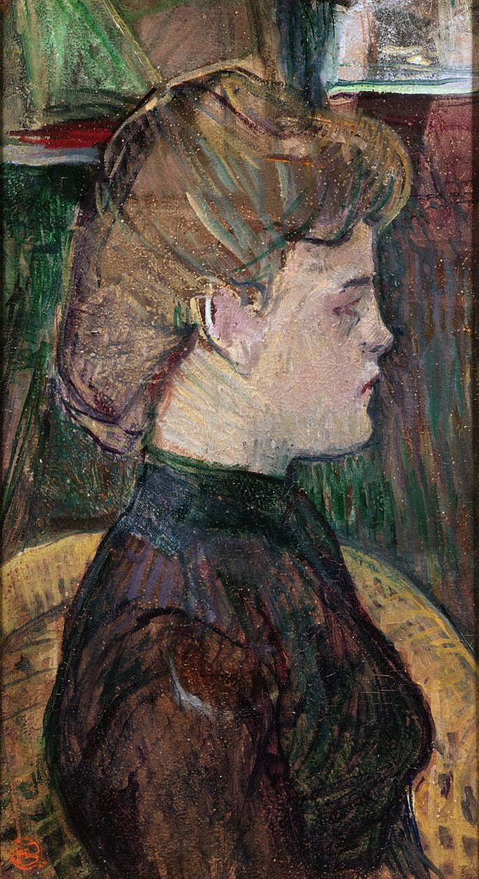 Hélène V. Juliette Vary, 1888 de Henri de Toulouse Lautrec