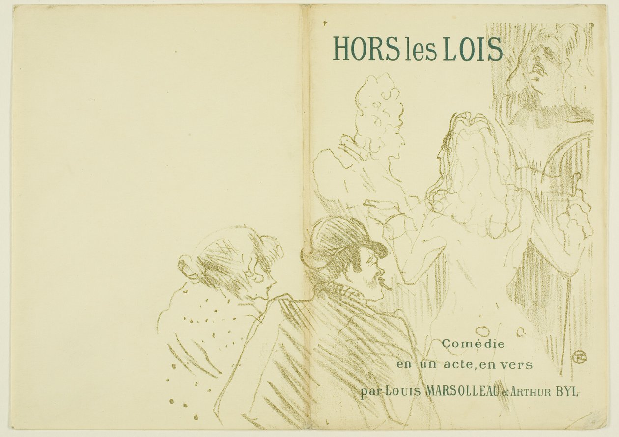 Homenaje a Molière de Henri de Toulouse Lautrec