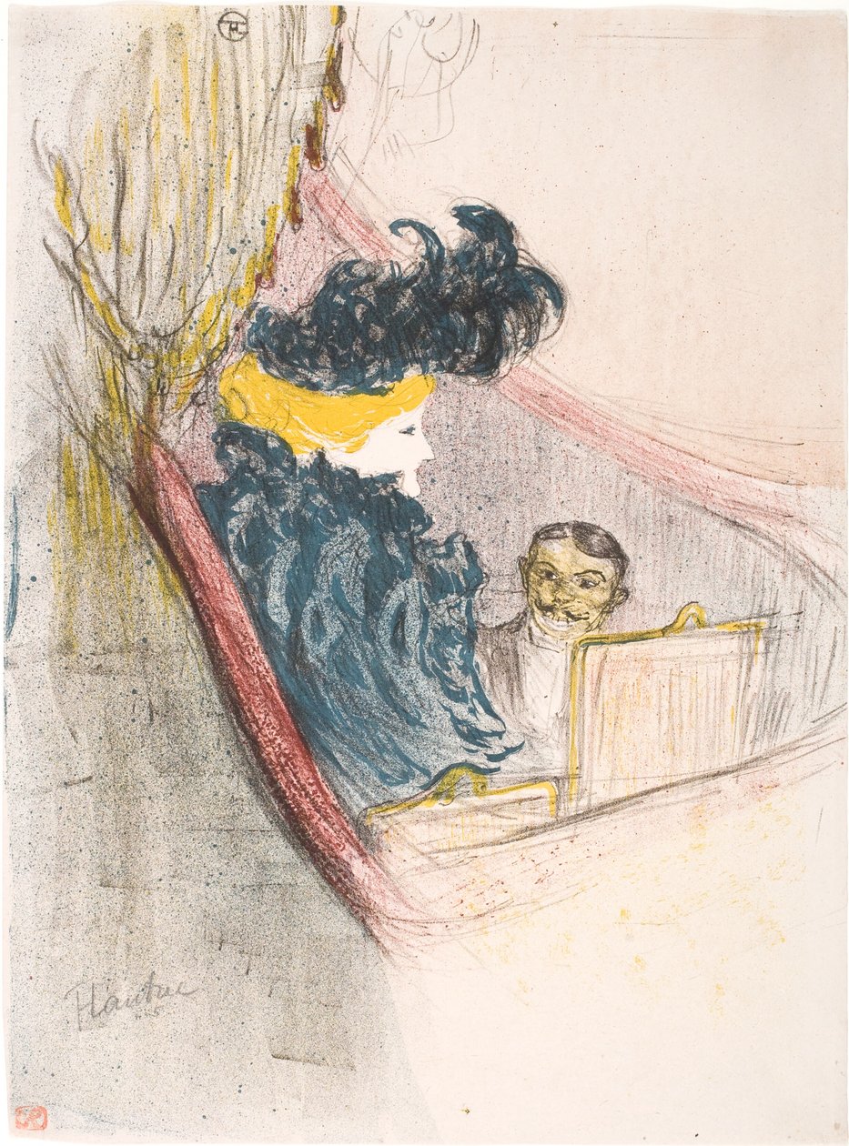 Idilio principesco de Henri de Toulouse Lautrec