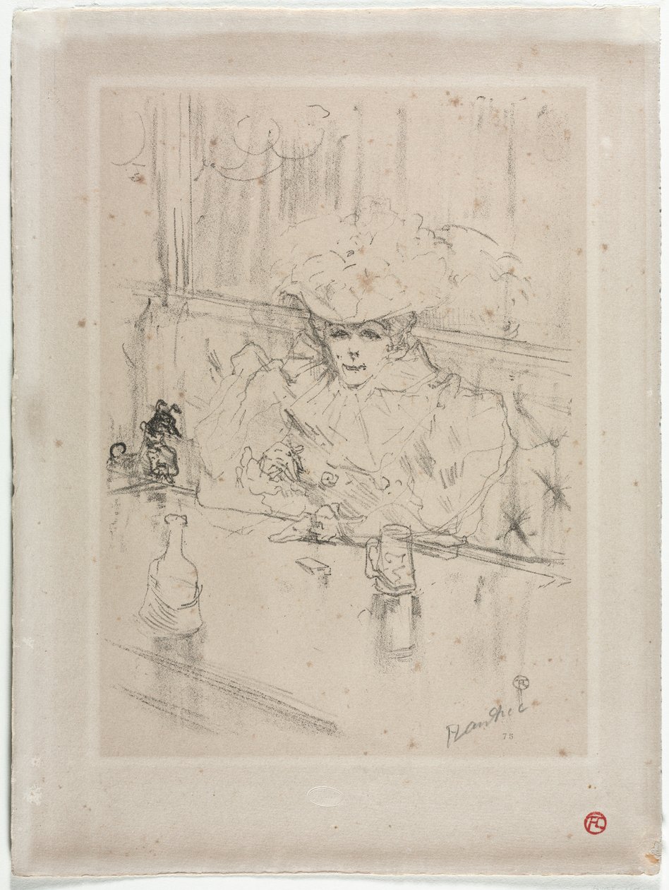 En el Hanneton de Henri de Toulouse Lautrec