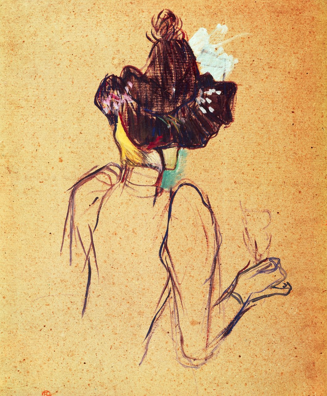 Jane Avril de Henri de Toulouse Lautrec