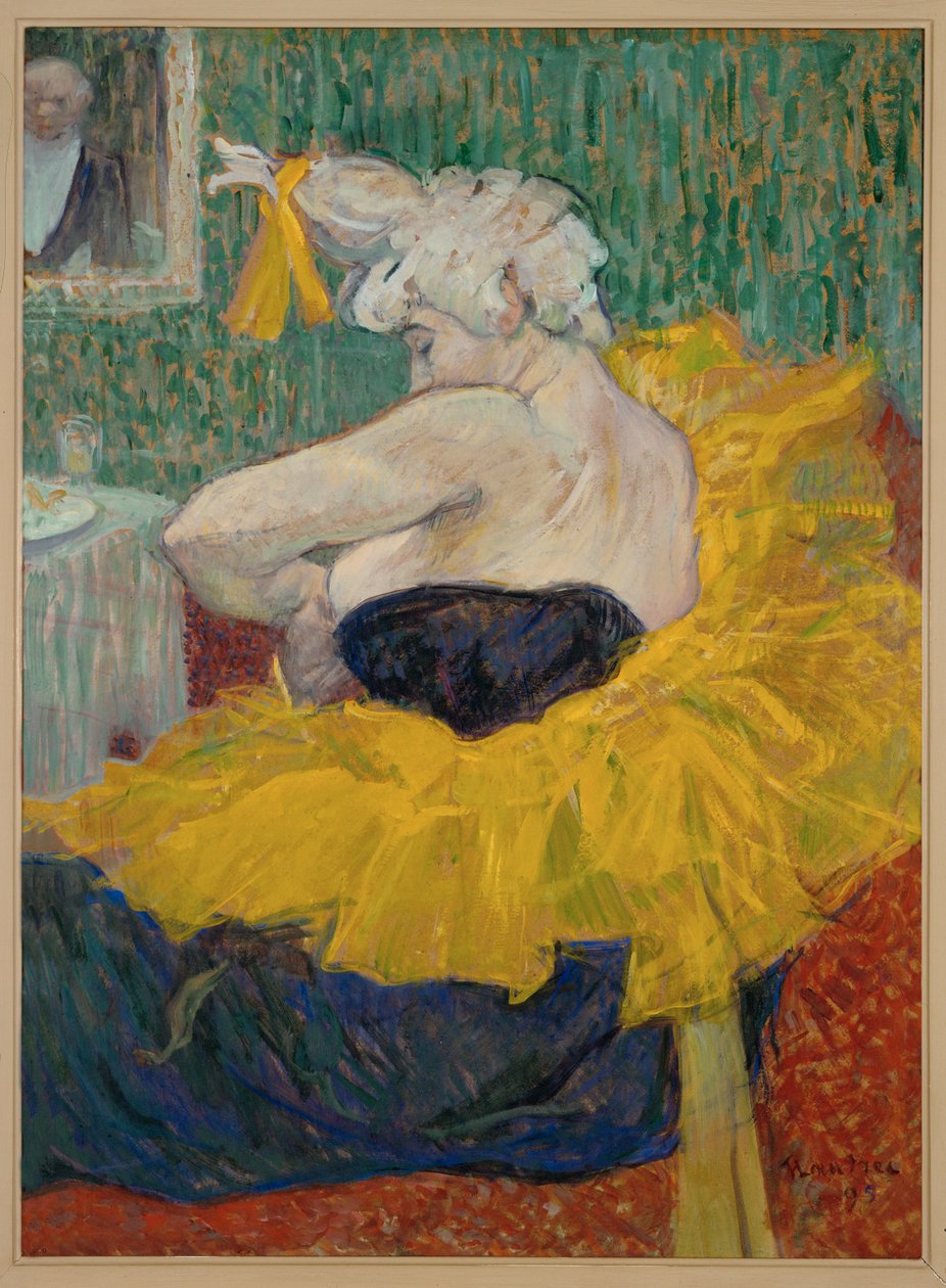 La Clowness Cha-U-Kao, actriz del Moulin Rouge ... de Henri de Toulouse Lautrec