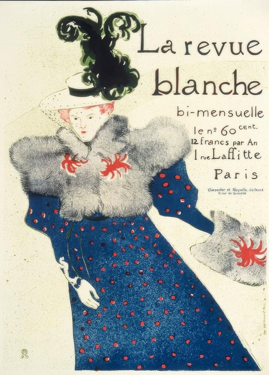 La Revue Blanche de Henri de Toulouse Lautrec