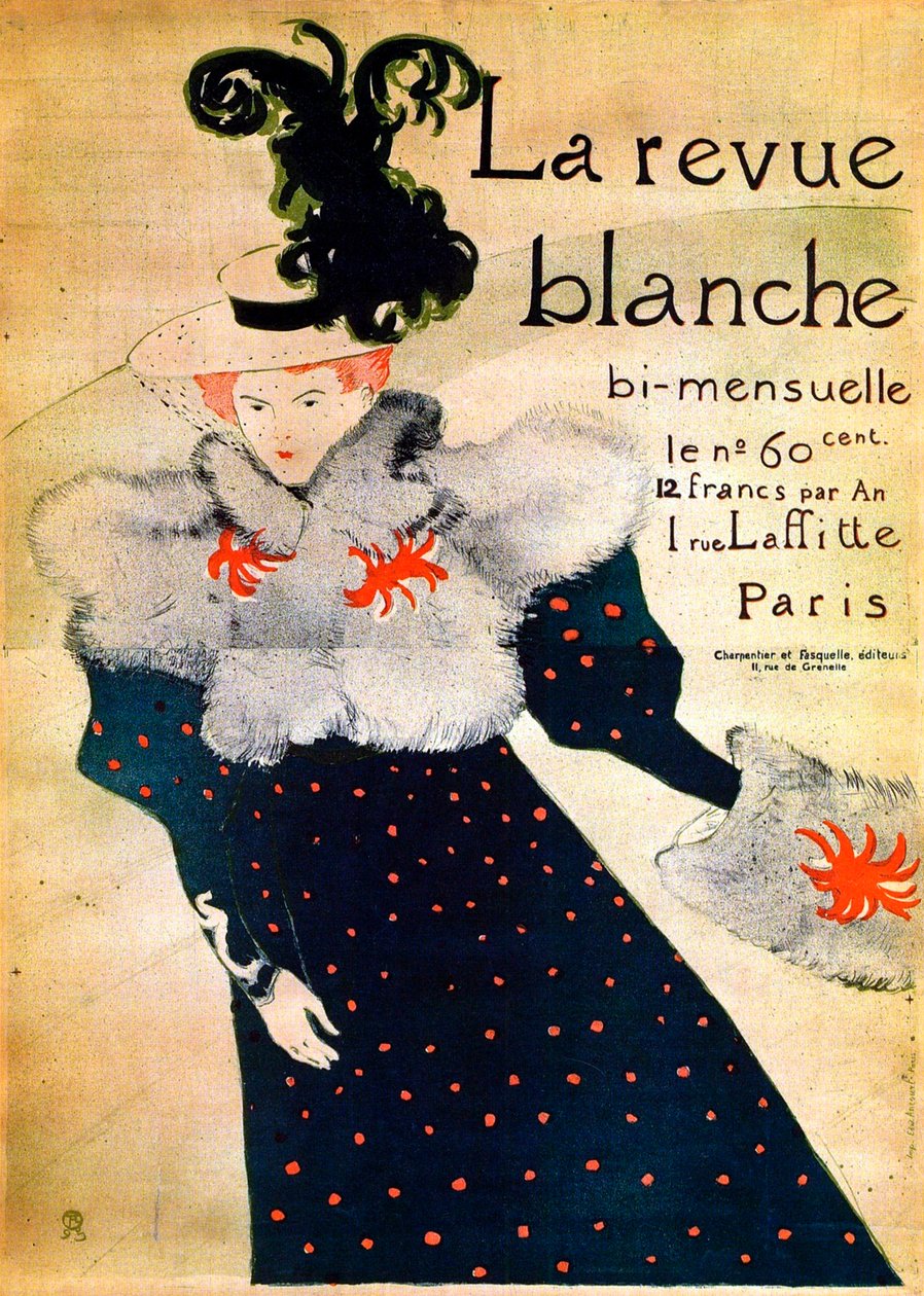 La Revue Blanche, siglo XIX de Henri de Toulouse Lautrec