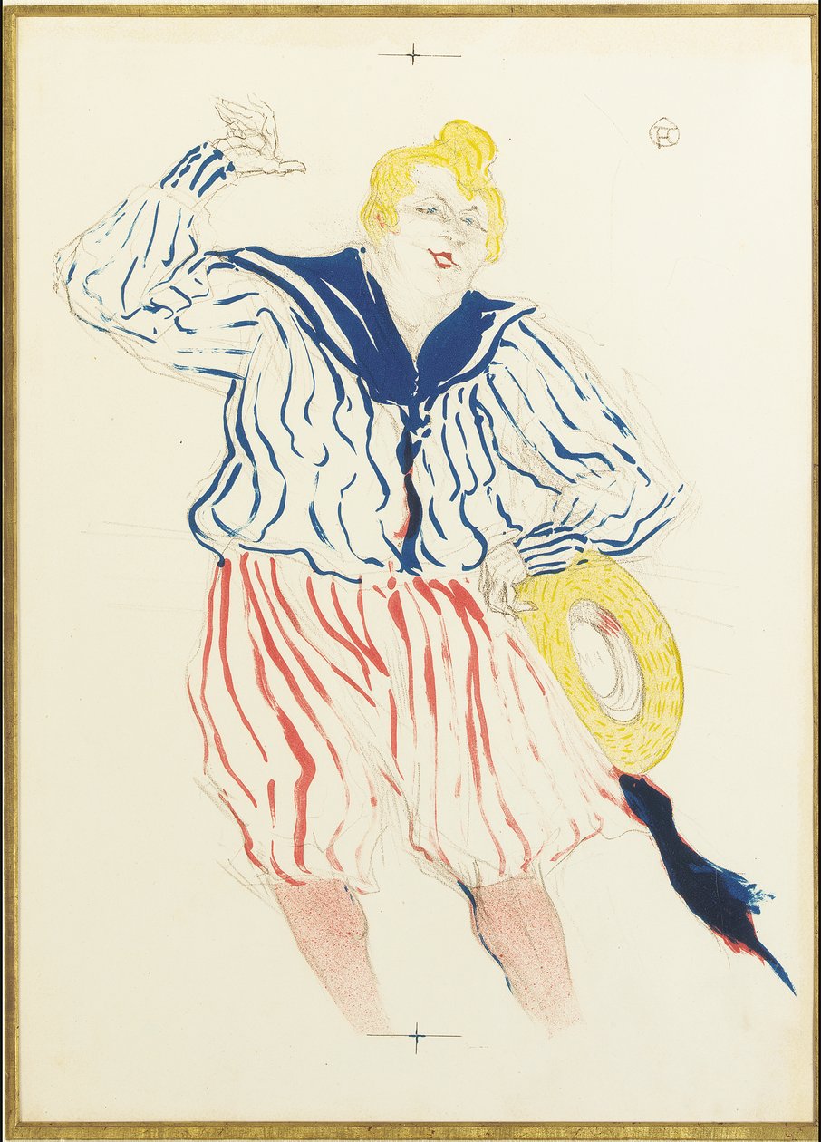 La canción del marinero, en el Star, Le Havre de Henri de Toulouse Lautrec