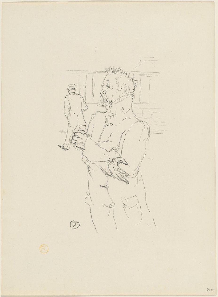 El loco de Henri de Toulouse Lautrec