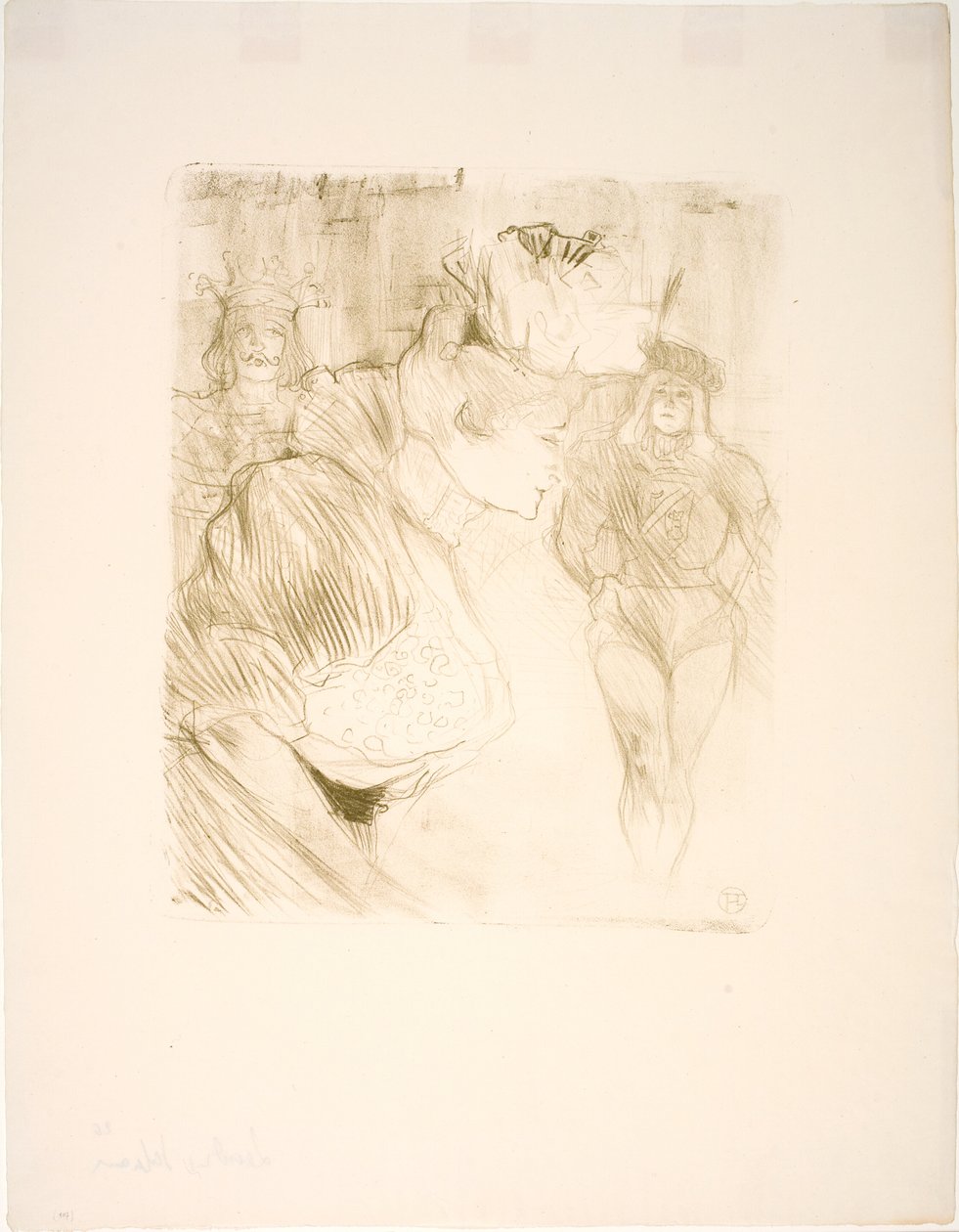 Lender Saluant de Henri de Toulouse Lautrec