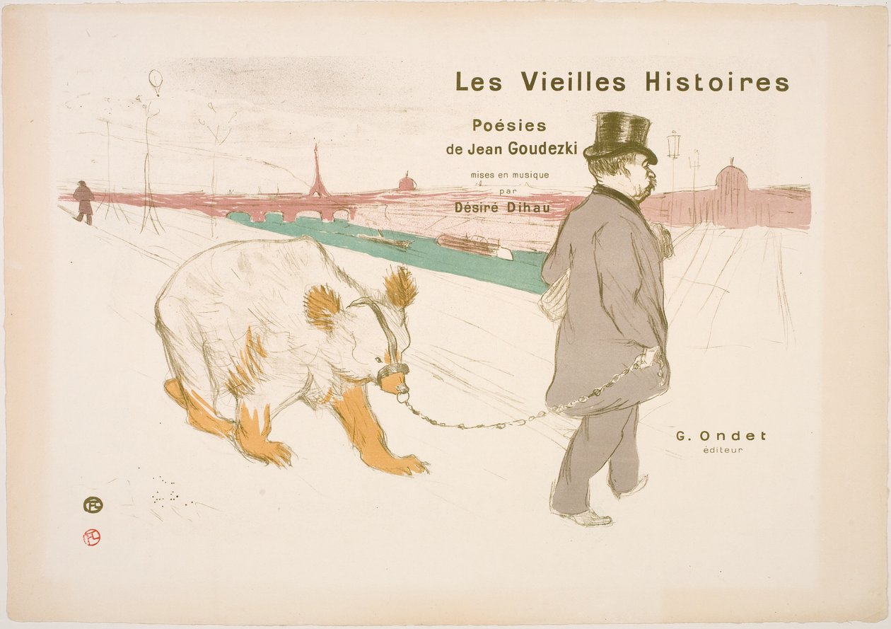 Las viejas historias, cubiertas de Henri de Toulouse Lautrec