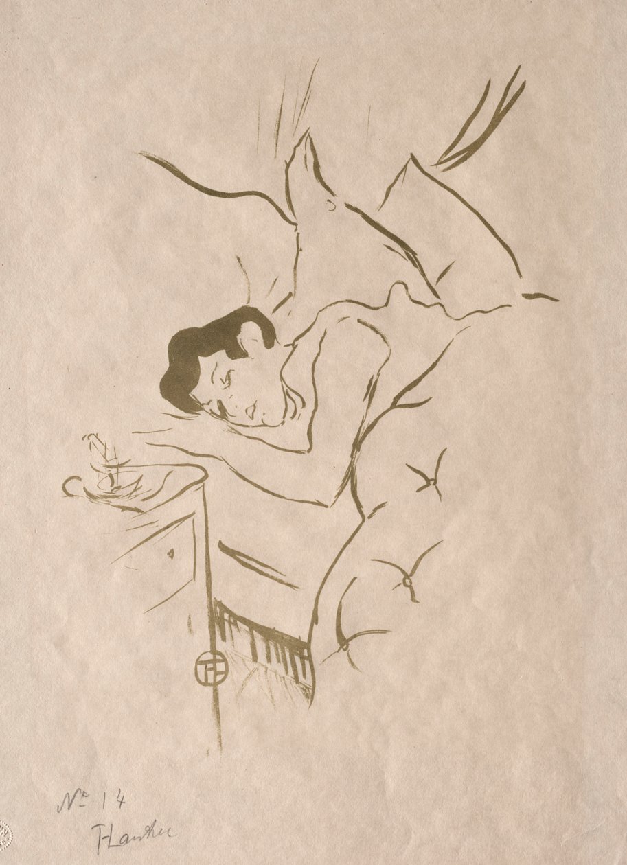 Las viejas historias: Tu boca, 1893 de Henri de Toulouse Lautrec