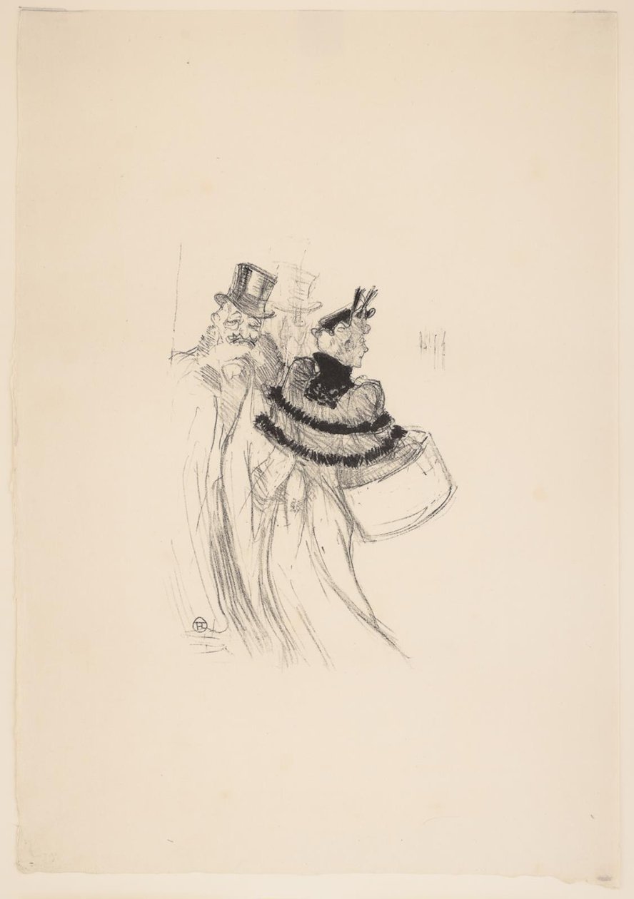 Los viejos señores de Henri de Toulouse Lautrec