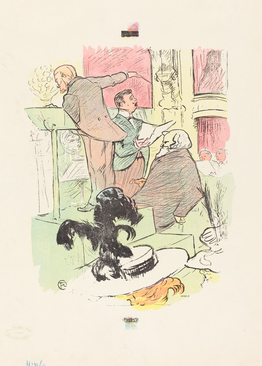 Los grandes conciertos de la ópera de Henri de Toulouse Lautrec