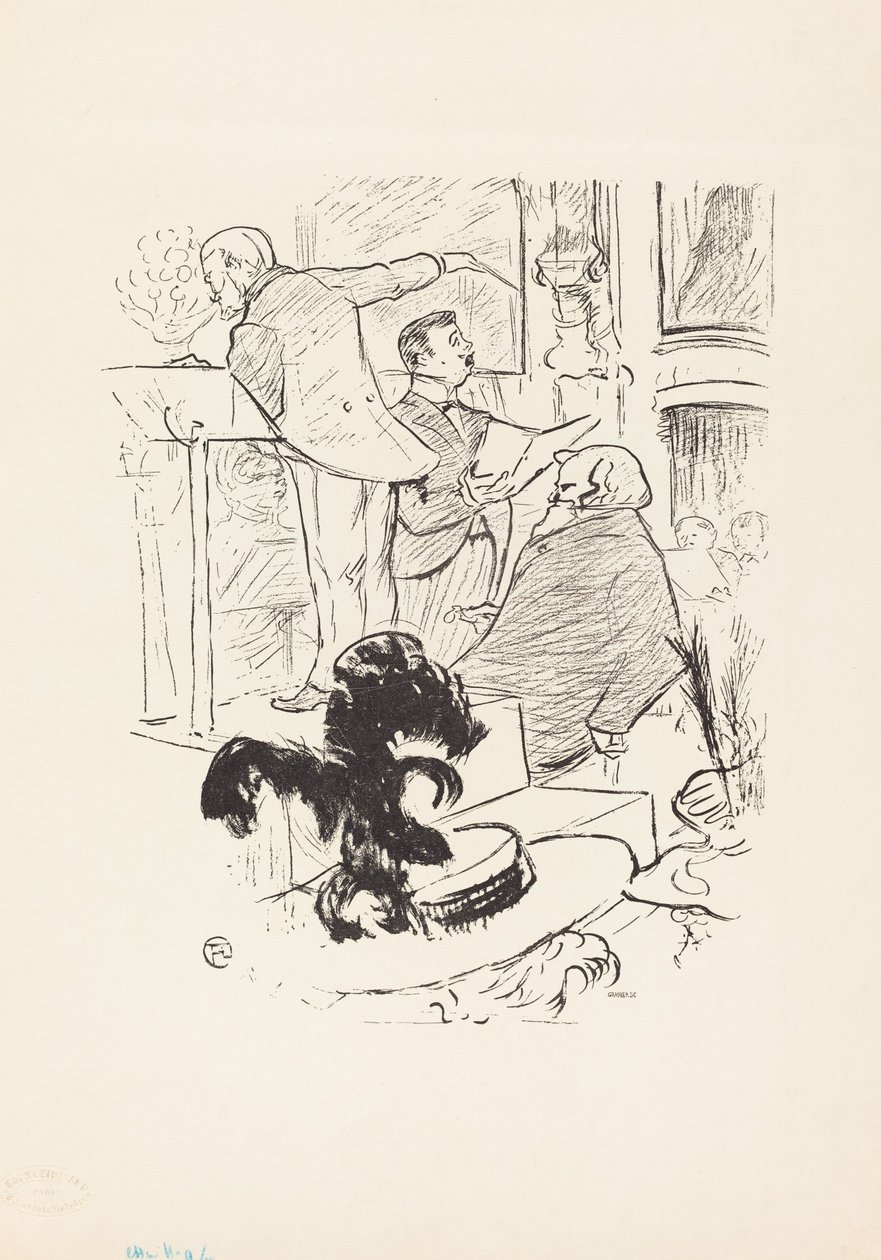 Los grandes conciertos de la ópera, 1895 de Henri de Toulouse Lautrec