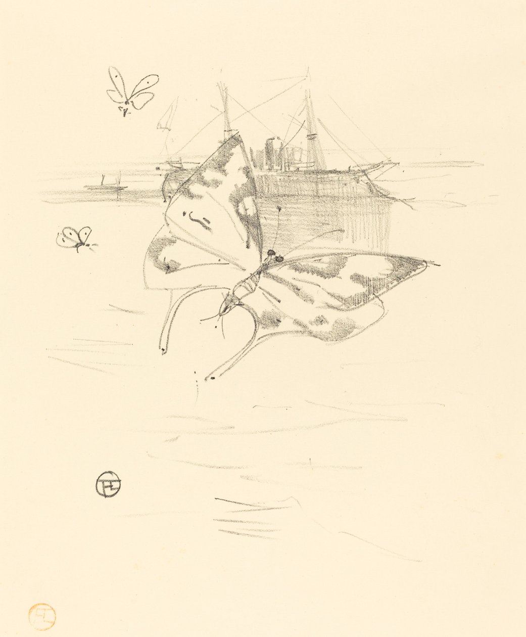 Las Mariposas de Henri de Toulouse Lautrec