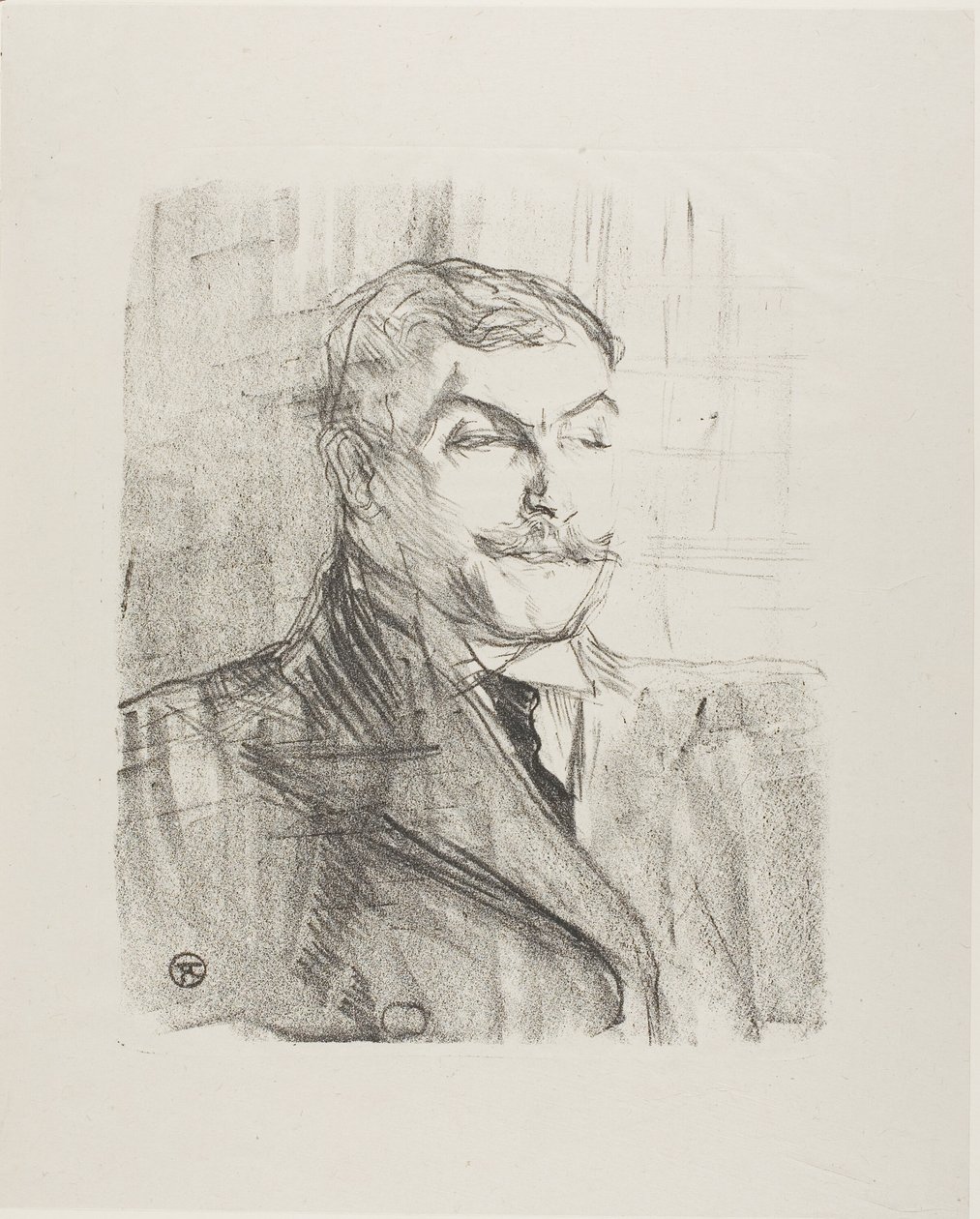 Lucien Guitry, de Treize Lithographies de Henri de Toulouse Lautrec