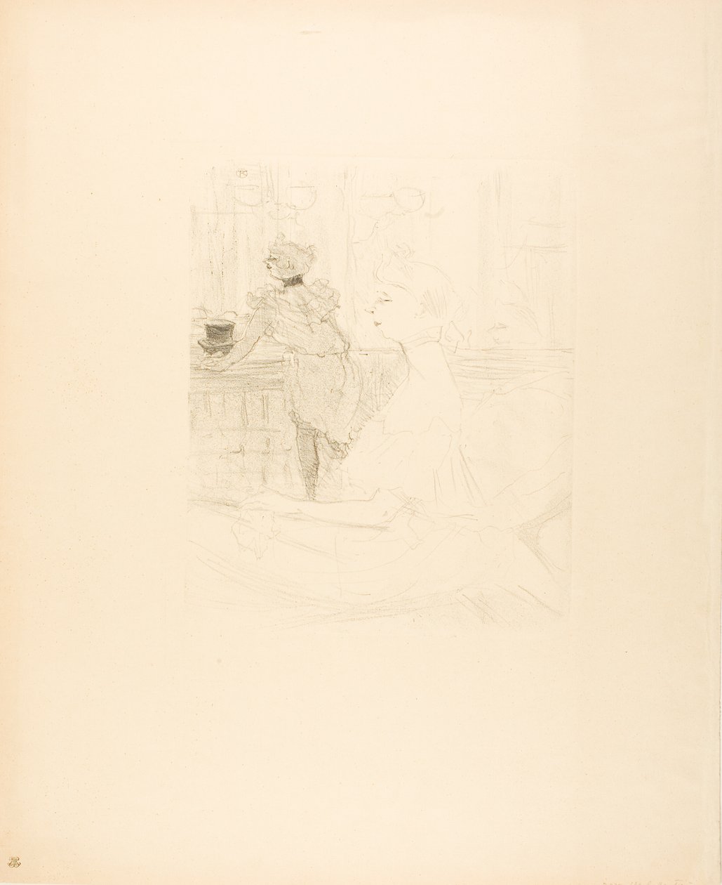 Mademoiselle Leconte de Henri de Toulouse Lautrec