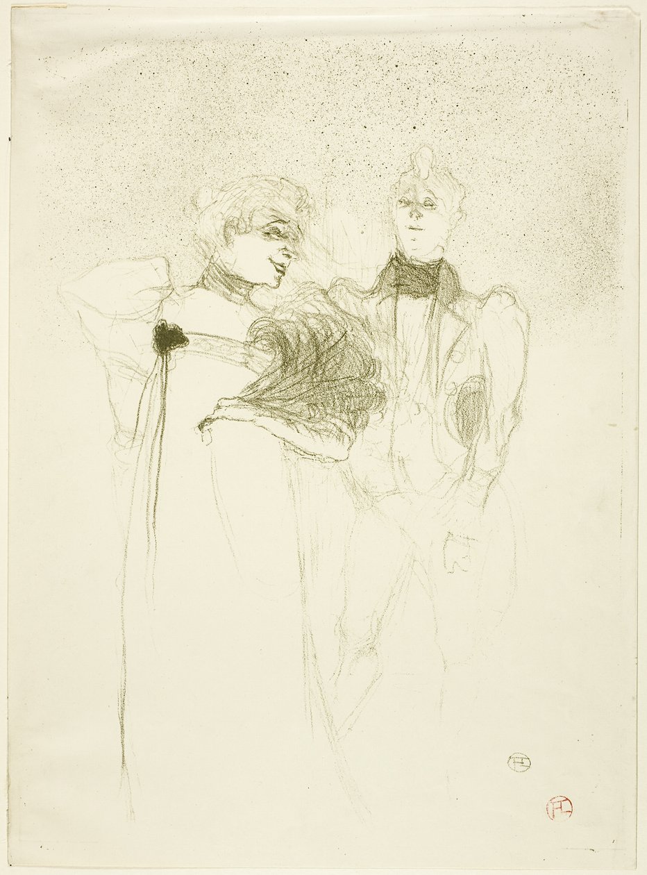 Mademoiselle Lender, en Madam Satan de Henri de Toulouse Lautrec