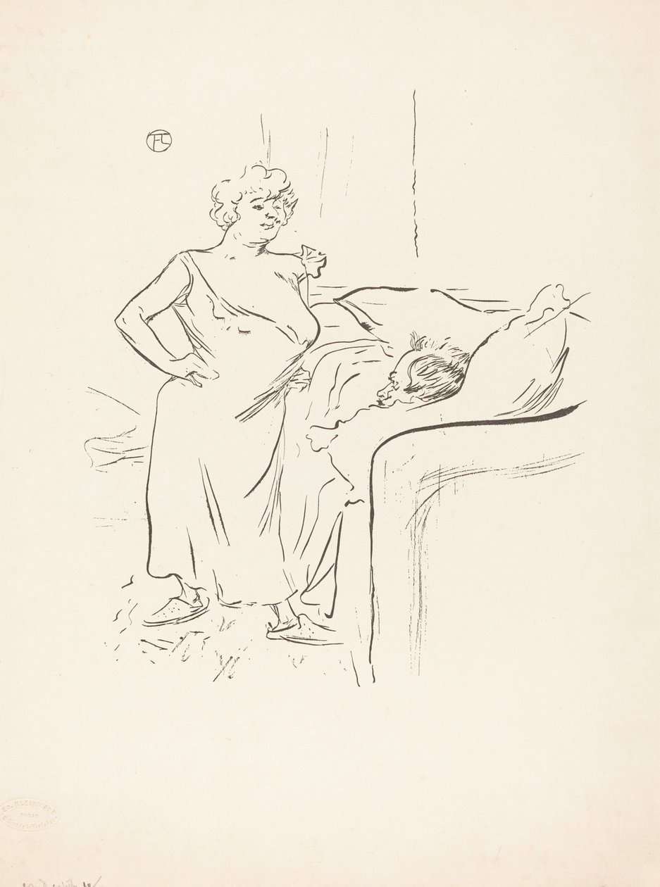 Hombre y Mujer de Henri de Toulouse Lautrec