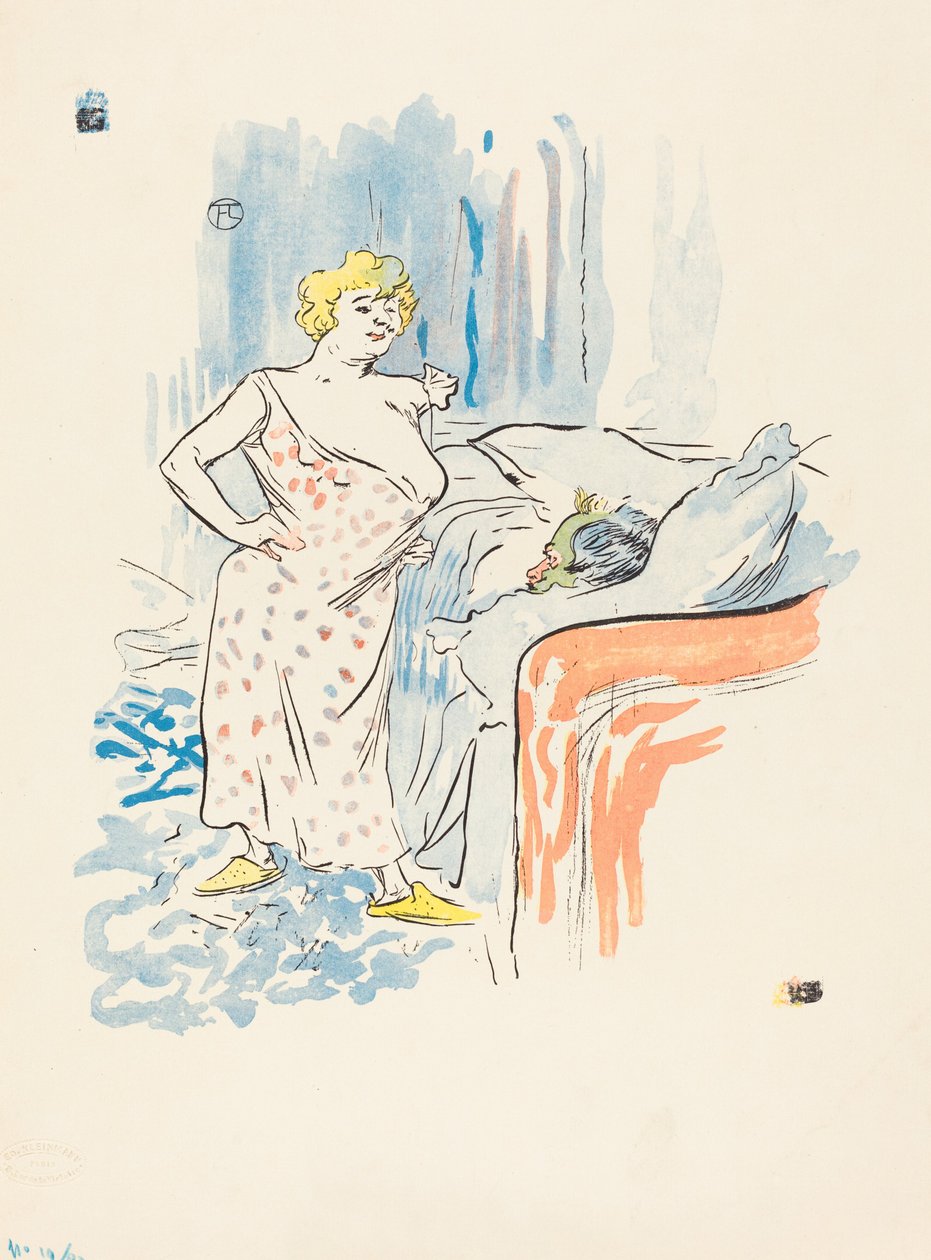 Hombre y mujer de Henri de Toulouse Lautrec