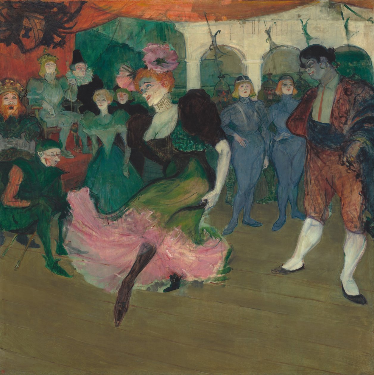 Marcelle Lender bailando el bolero en Chilpéric, 1895-1896 de Henri de Toulouse Lautrec