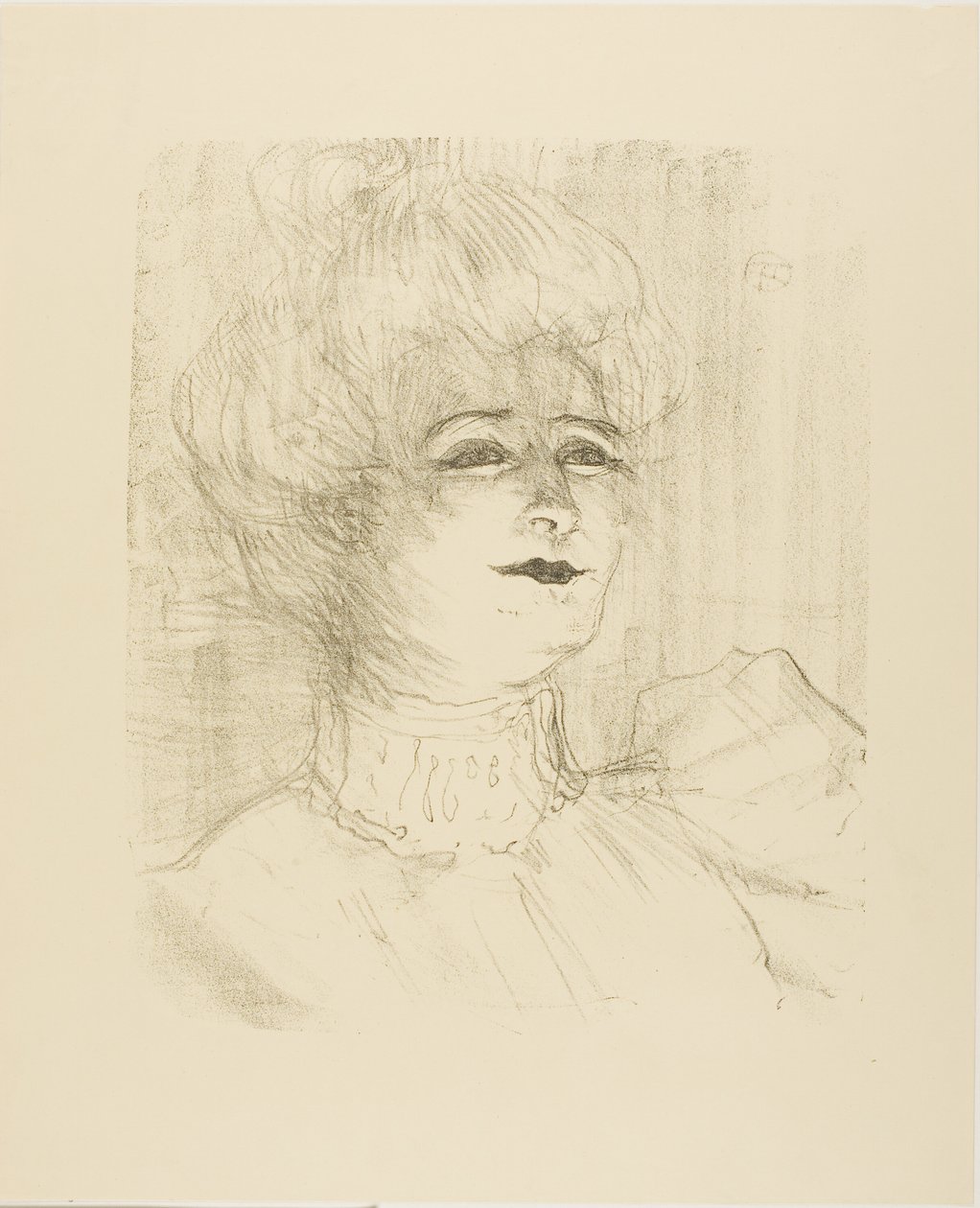 Marie-Louise Marsy, de Treize Lithographies de Henri de Toulouse Lautrec